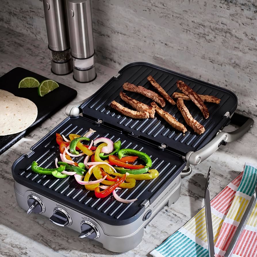 Amazon.com: Cuisinart Griddler Indoor Grill, Panini Press